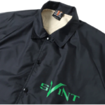 Black VLONE x Saint Mxxxxxx Skull Coach Jacket - Image 13