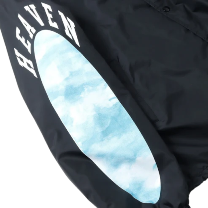 Black VLONE x Saint Mxxxxxx Skull Coach Jacket - Image 7