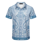 Amiri Tapestry Bandana Print Shirt