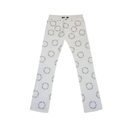 Vlone Rhinestone Denim Pant