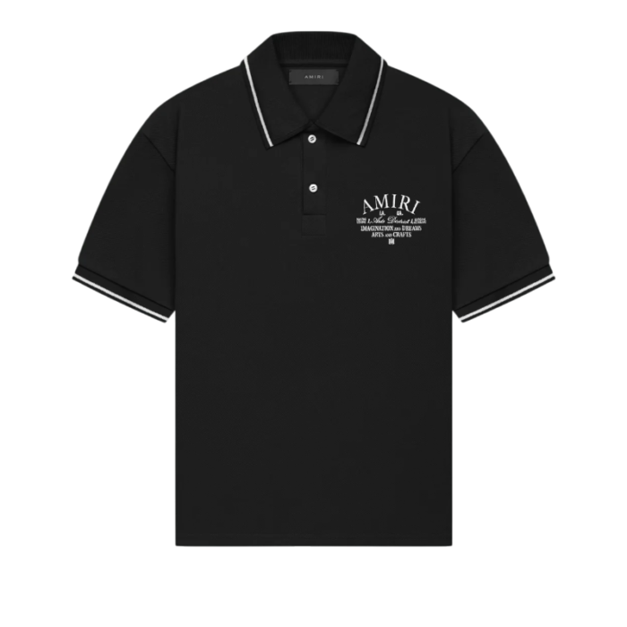AMIRI ARTS DISTRICT PIQUE POLO - Image 7