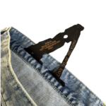 Vlone Zipper Jean Blue - Image 5