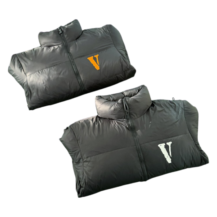 VLONE Gothic Alphabet Series Down Jackets Unisex - Image 16