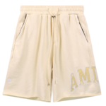 AMIRI Straight Leg Logo Cotton Jersey Short
