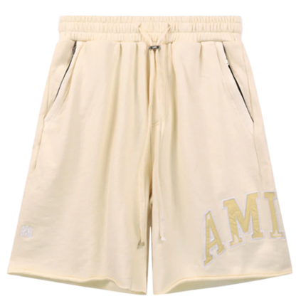 AMIRI Straight Leg Logo Cotton Jersey Short