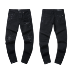 Amiri MX1 Bandana Patch Jean Black - Image 14