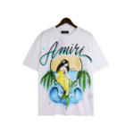 AMIRI Mermaid short-sleeved cotton T-shirt