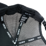 Amiri Black Paint Drip Core Logo Trucker Cap - Image 4