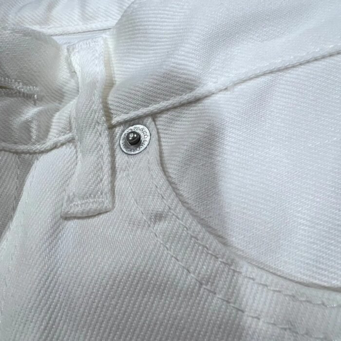 NEW VLONE WHITE ZIPPERED JEAN - Image 11