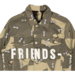 Desert Camo Vlone Friends Denim Jacket - Image 3