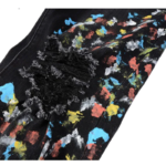 Amiri Painted Stretch Denim Jeans - Image 4
