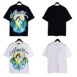 AMIRI Mermaid short-sleeved cotton T-shirt - Image 7