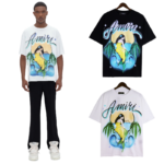 AMIRI Mermaid short-sleeved cotton T-shirt - Image 4