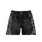 Amiri Painted Stretch Denim Jeans - Image 8