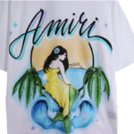 AMIRI Mermaid short-sleeved cotton T-shirt - Image 3