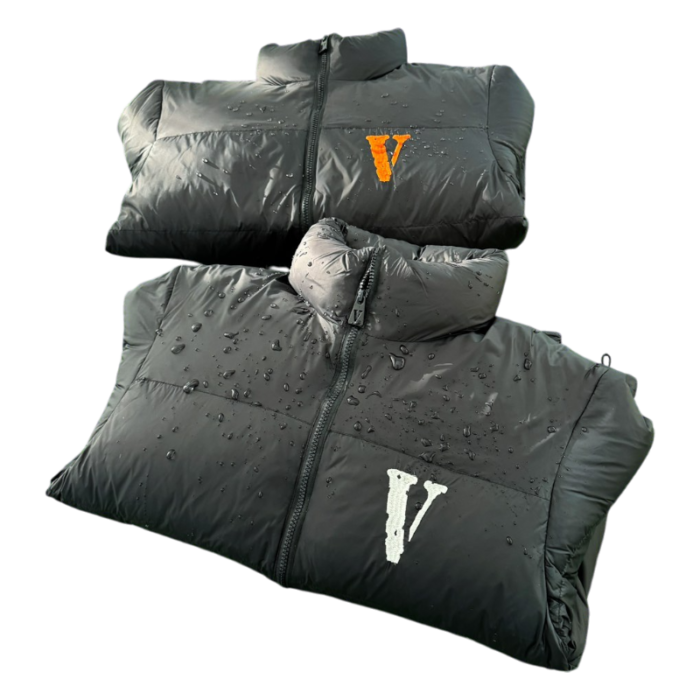 VLONE Gothic Alphabet Series Down Jackets Unisex - Image 18
