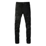 Amiri Men’s Distressed Skinny black Jean