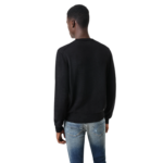AMIRI LONG SLEEVE CREW-BLACK - Image 5