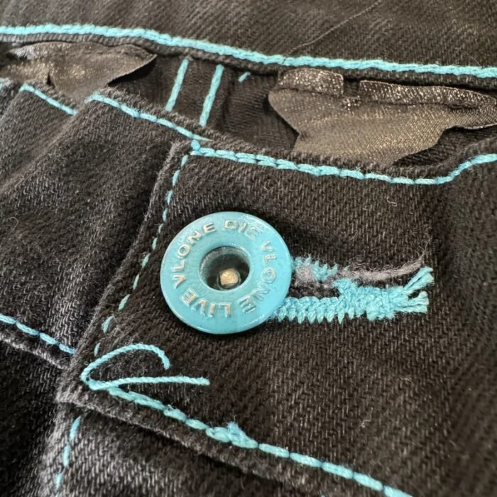Live Vlone Die Vlone Denim Jean - Image 5