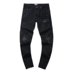 Amiri MX1 Bandana Patch Jean Black