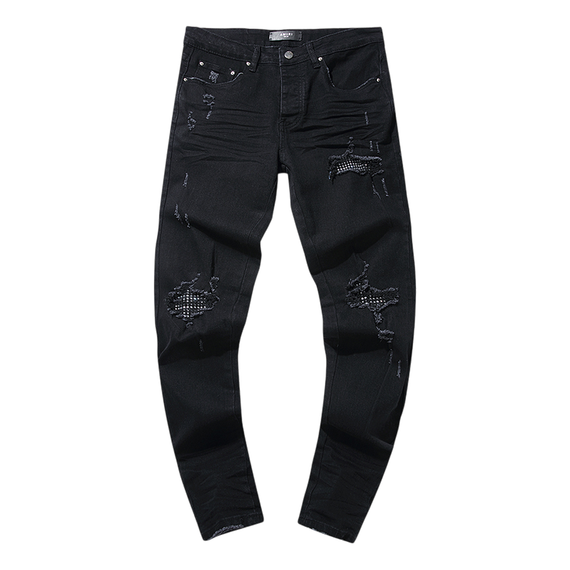 62604ce1-Photoroom Amiri MX1 Bandana Patch Jean Black - Image 1