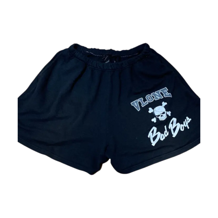 Vlone Bad Boy Black Short - Image 1