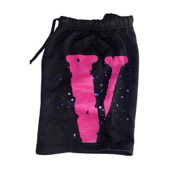 Pop Smoke x Vlone King Of NY Black Shorts - Image 6