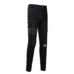 Amiri Men’s Distressed Skinny black Jean - Image 4