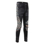 Amiri Painted Stretch Denim Jeans - Image 13