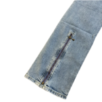 Vlone Zipper Jean Blue - Image 6