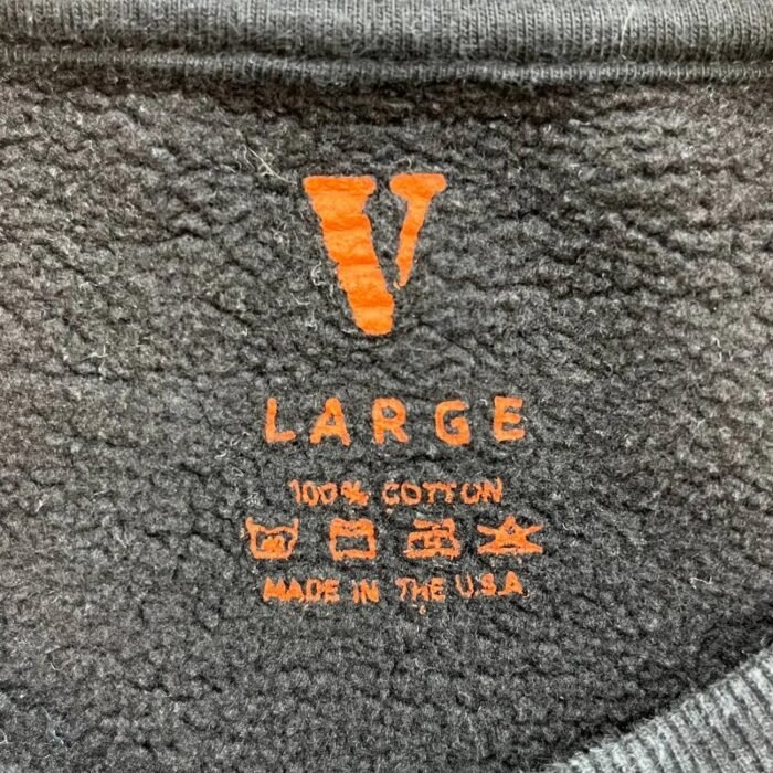VLONE Friends Sweatshirt Black Orange - Image 4