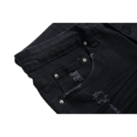 Amiri MX1 Bandana Patch Jean Black - Image 6
