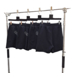 Sp5der Black OG Logo Embroidered Sweatshort - Image 10