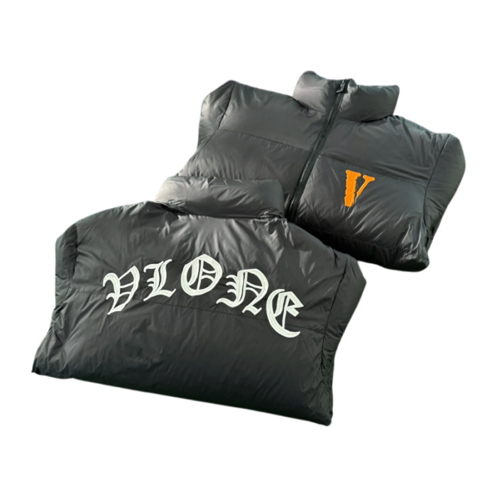 VLONE Gothic Alphabet Series Down Jackets Unisex - Image 20