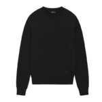 AMIRI LONG SLEEVE CREW-BLACK - Image 4