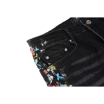 Amiri Painted Stretch Denim Jeans - Image 3