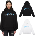 AMIRI logo-print cotton hoodie - Image 17