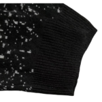 Amiri Men's Black white staggered Gradient Sweater - Image 9
