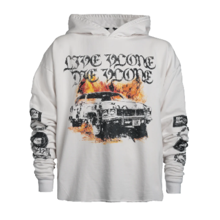 CRASH THE WHIP HOODIE with DICE - Image 1