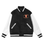 Black VLONE Baseball Bomber Jacket