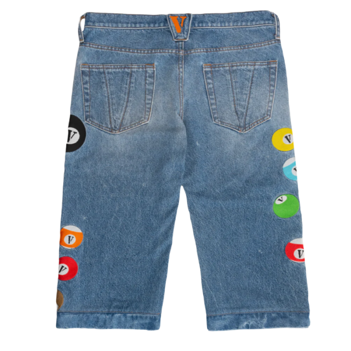 8 BVLL SKATER SHORTS with “V” BALL KEYCHAIN - Image 2