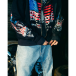 VLONE FLAG Zip Up Hoodie - Image 3