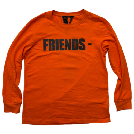 Vlone Crewneck Orange sweatshirt