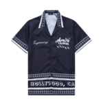 Amiri Records Silk Shirt