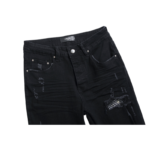 Amiri MX1 Bandana Patch Jean Black - Image 12