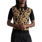 AMIRI Repeat intarsia-knit polo shirt - Image 9