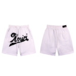 Amiri Logo Flocked Drawstring Short - Image 9
