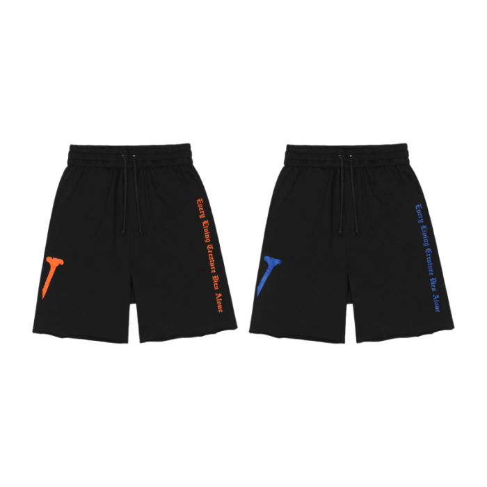 Vlone Every living Creature Dies Alone Shorts - Image 24
