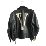 Vlone x neighborhood leather skull jacket - Image 8