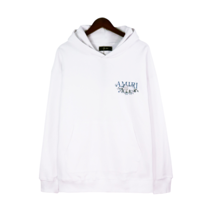 AMIRI logo-print cotton hoodie